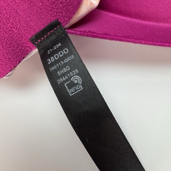 Victoria Secret On Point Sweat Sport Bra Padded Front Zip Wire Mulit-Color 38DDD - Picture 13 of 16